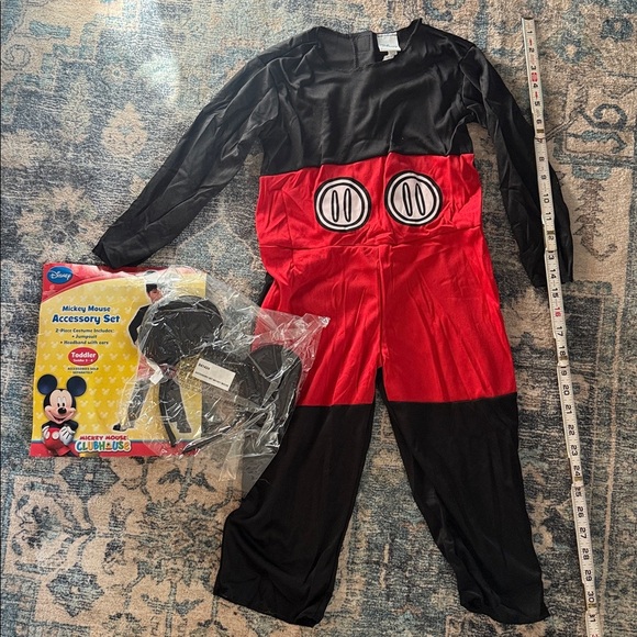 Disney Mickey Mouse Halloween Cosume Set - New in package size Toddler 3-4 - Picture 2 of 4